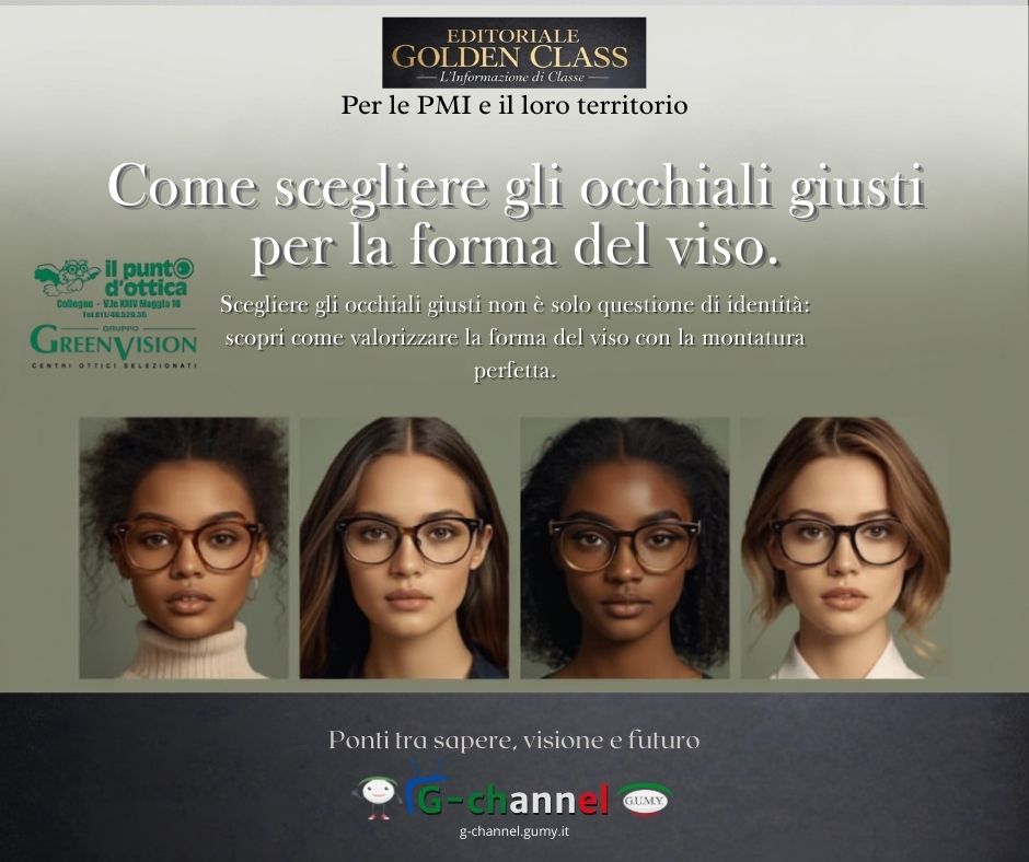 Come scegliere gli occhiali giusti per la forma del viso